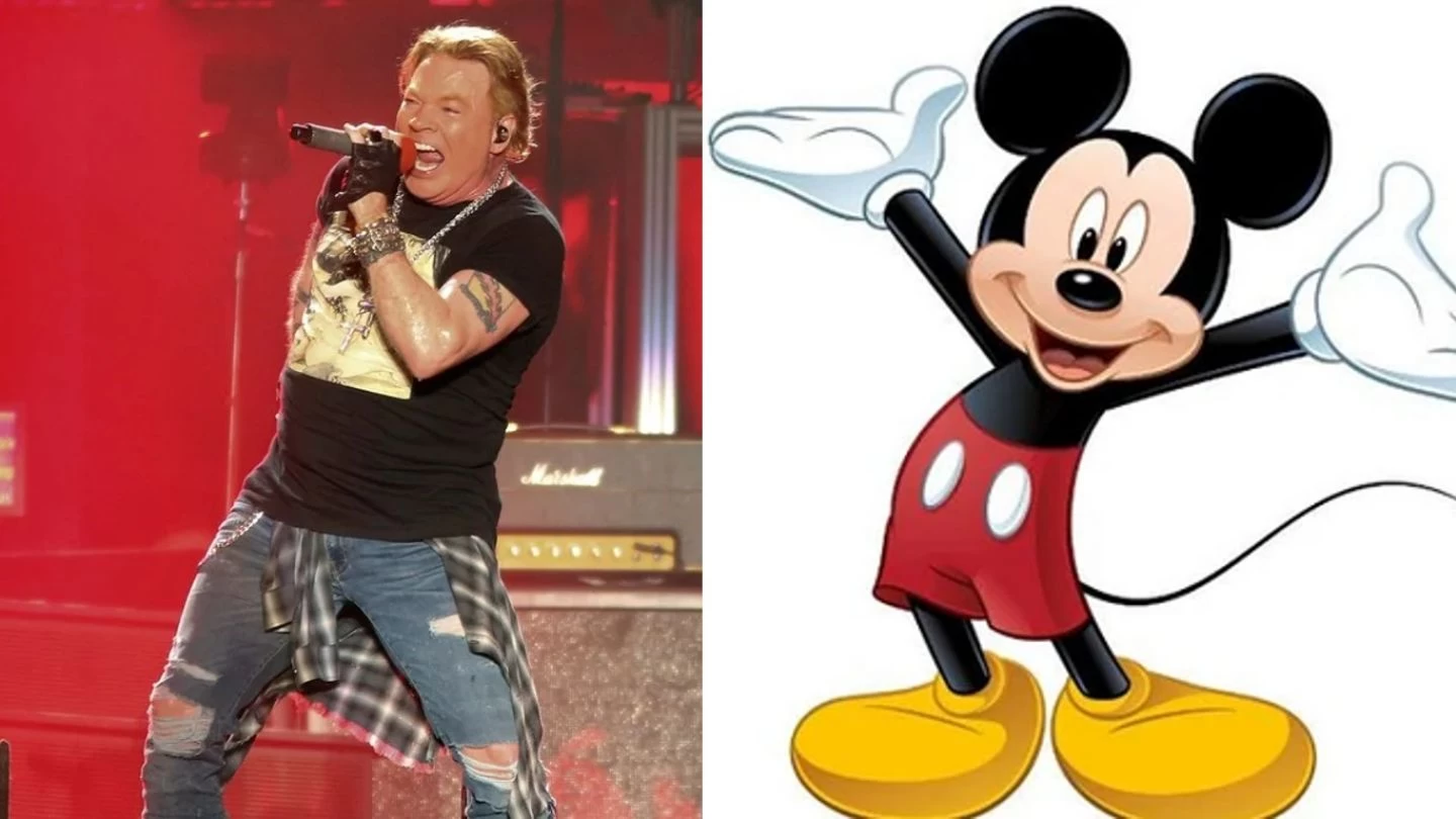 Axl Rose Cast As Mickey Mouse in New Disney Live Action Remake 
